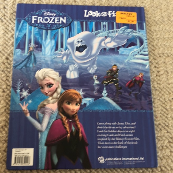New Disney books 1-guide to Disney World 2-Frozen interactive books - Picture 8 of 13